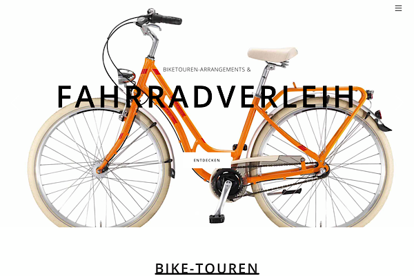 Webdesign Fahrradverleih Miltenberg